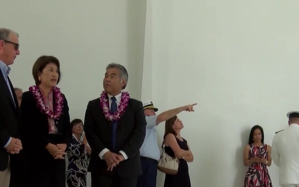 USS Arizona Memorial Floral Tribute