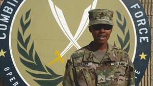 Corporal Essence Perkins Holiday Shoutout