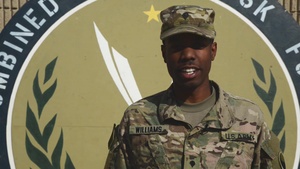 Specialist Diontae Williams Holiday Shoutout