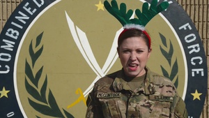 Staff Sergeant Heidi McClintock Holiday Shoutout