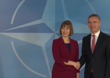 Visit to NATO by the President of the Republic of Estonia
