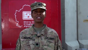Holiday Greeting from LTC Dachelle Banks - USACE TAA
