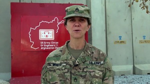 Holiday Greeting from SSG Andrea White - USACE TAA