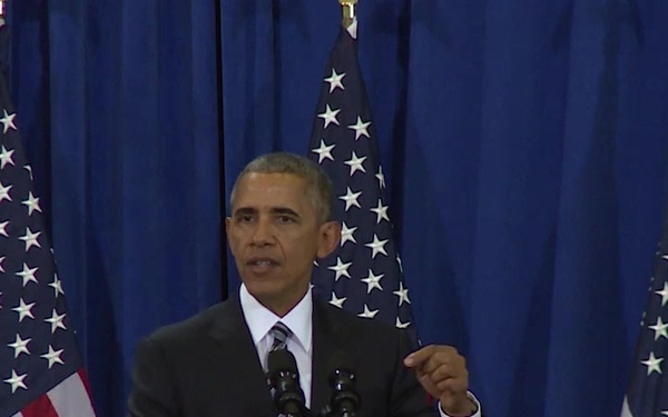 President Obama Speaks at MacDill
