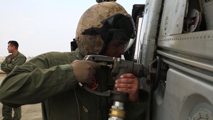 AH-1Z Viper training in Okinawa: Live Fire in the sky - B-Roll
