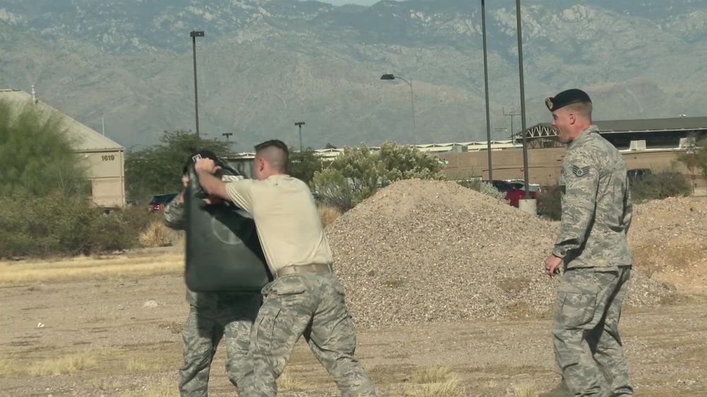 DVIDS Video DM's Security Forces OC Spray Exposure Training