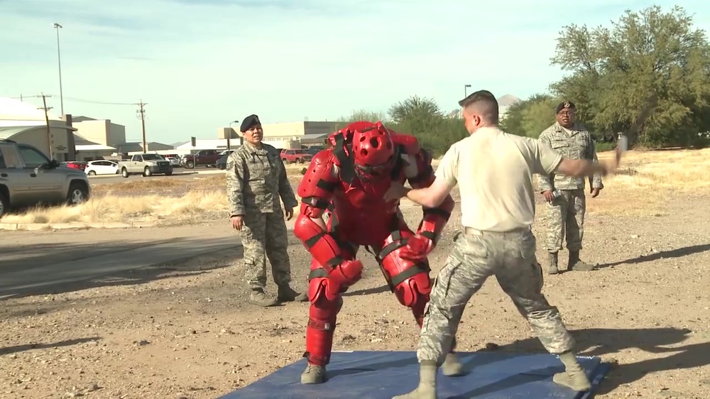 DVIDS Video DM's Security Forces OC Spray Exposure Training