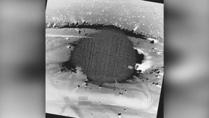 Coalition airstrike destroys 168 Da'esh oil tanker trucks in Central Syria