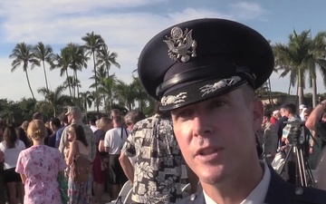 75th Anniversary of the Attack on Oahu: Atterbury Circle Ceremony