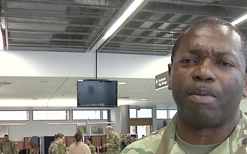 21st Theater Sustainment Command Troops Home for the Holidays