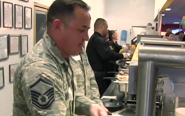 New Mexico Air National Guard Celebrates Christmas with Janet Vargas