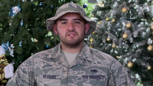 SrA Michael Herrera Holiday Shout Out - WA