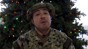 PO3 Israel Trejo - Holiday Greetings