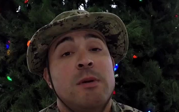 PO3 Israel Trejo - Holiday Greetings