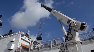 Coast Guard Cutter Hamilton drug offload Port Everglades