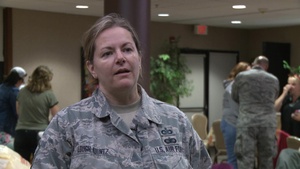 Volunteers bake thousands of cookies for troops