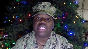 PO3 David Brown- Holiday Greetings