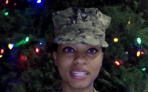 PO3 Britney Mckinney - Holiday Greetings