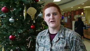 Airman 1st Class Jessica Mayo holiday greeting