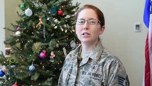 Staff Sgt. Katrina Alvarez holiday greeting