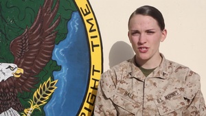 Lance Cpl. Shellie Hall