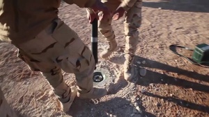 Building Partner Capacity Mortar Training at Al Asad