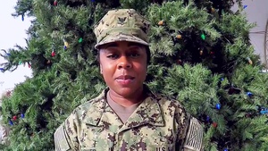 PO3 Shakayla Tucker - Holiday Greetings