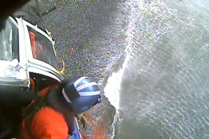 Stranded Diver off Catalina Island