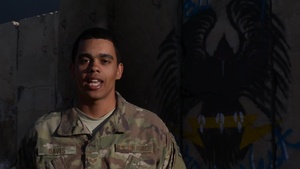 Senior Airman Zevon Davis Holiday Shoutout
