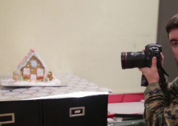 Marines spread holiday cheer