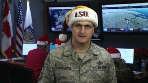 Chief Master Sgt. Harold Hutchison - NORAD Santa Tracker