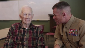 Always Faithful: World War II Marine turns 100