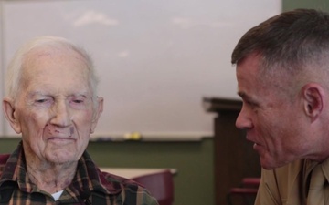 Always Faithful: World War II Marine turns 100