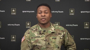 Staff Sgt. Keenan McCarter