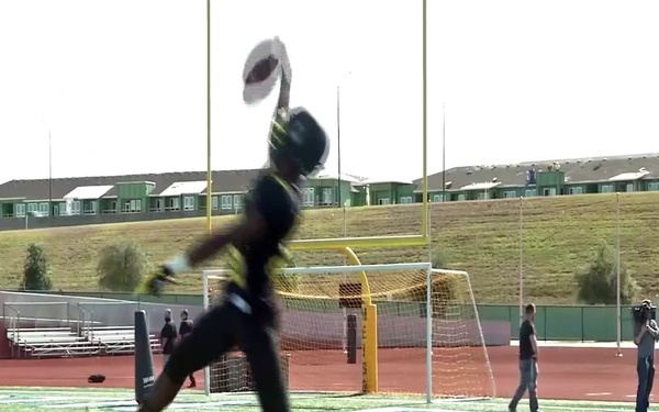 Athletes Practice for the All-American Bowl