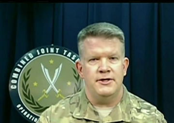 Operation Inherent Resolve Spokesman Updates Reporters