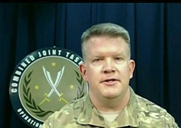 Operation Inherent Resolve Spokesman Updates Reporters