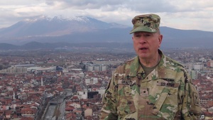 Chaplain (Brig. Gen.) David Graetz Visits Kosovo