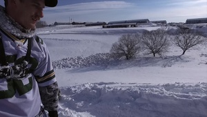 Kosovo Sledding Fun