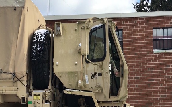 North Carolina National Guard Responds to Winter Storm Helena