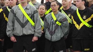 Army Reserve Run B-Roll