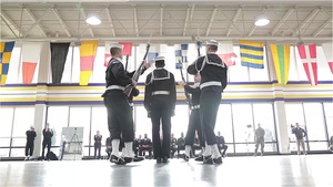 U.S. Navy Ceremonial Guard Drill Team demonstrates capabilities