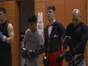 B-Roll of the Intro to MMA class on Marine Corps Air Station Iwakuni