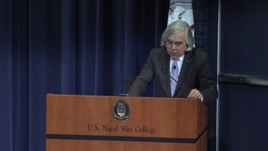 U.S. Naval War College - U.S. Secretary of Energy Ernest Moniz
