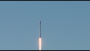 Falcon 9 launches from Vandenberg AFB, CA