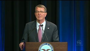 Carter Makes Final Pentagon Remarks