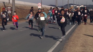 The Youth and Teen Center held a Martin Luther King Junior Day 2.5K on MCAS Iwakuni