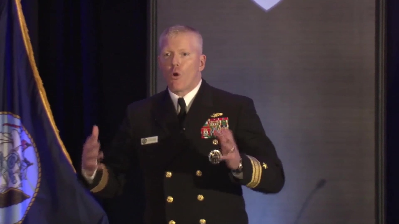 DVIDS - Video - Surface Navy Association 2017 Rear Admiral John Wade