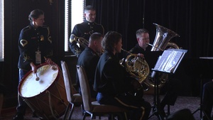 Rehearsal and Performance of Band and Color Guard