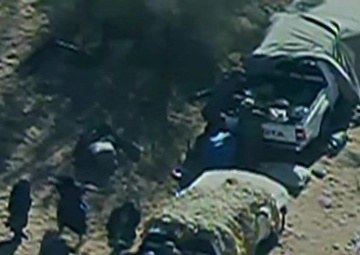 Surveillance of ISIL-Libya fighters at a potential training camp